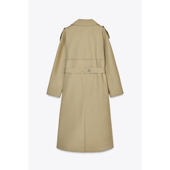 ZARA TRENCH COAT WITH BELT - Picture 7 of 8